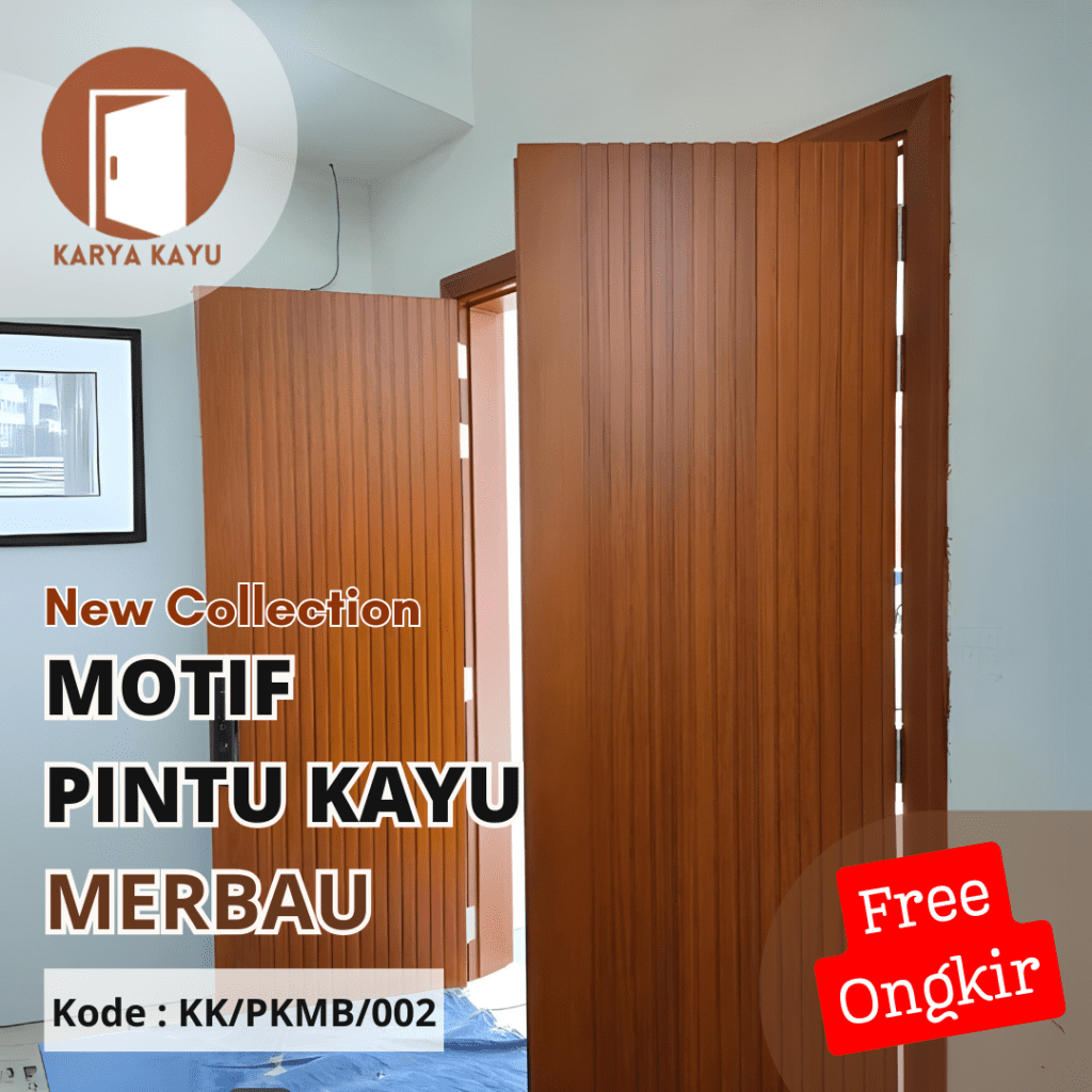 pintu kayu solid