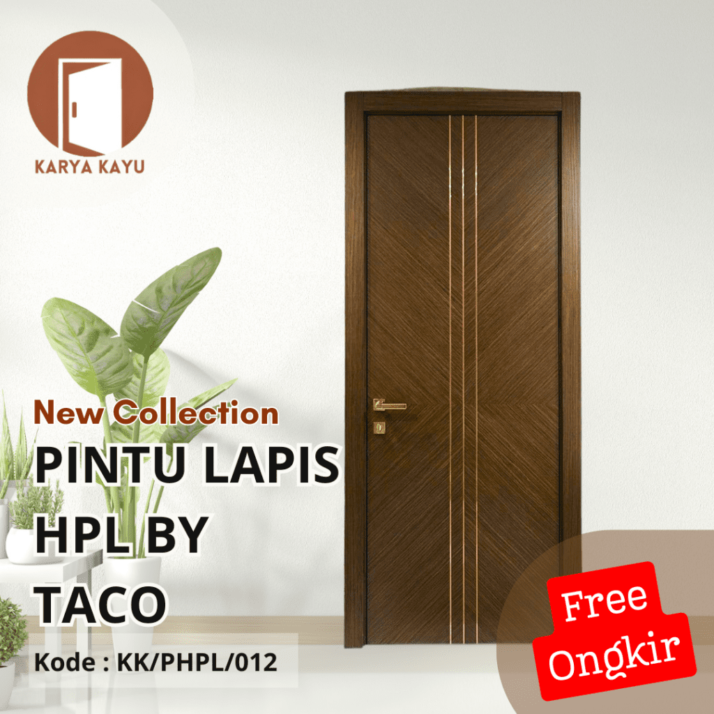 Pintu lapis HPL