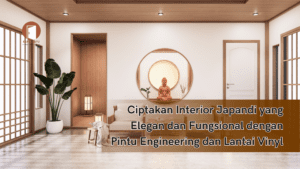 Ciptakan Interior Japandi yang Elegan dan Fungsional dengan Pintu Engineering dan Lantai Vinyl