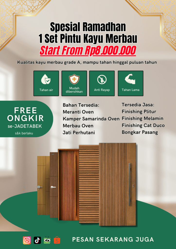 Promo Pintu Merbau